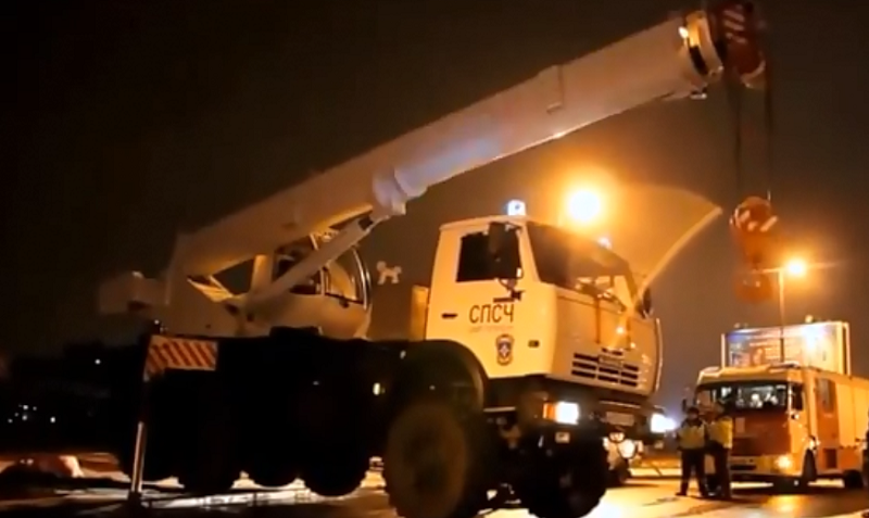 краны и оборудования для спасательных работ